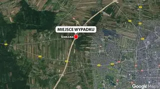 Do wypadku doszło w miejscowości Szarlejka