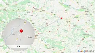 Do wypadku doszło w miejscowości Tur