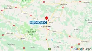 Do wypadku doszło w miejscowości Wierzchowisko