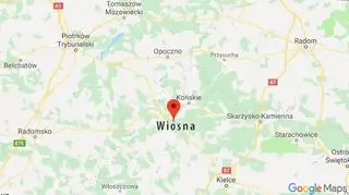 Do wypadku doszło w miejscowości Wiosna