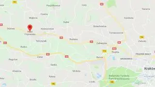 Do wypadku doszło w miejscowości Wola Filipowska (Małopolskie) 