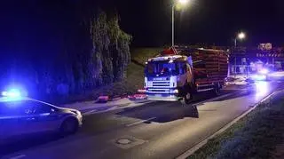 Do wypadku doszło w nocy