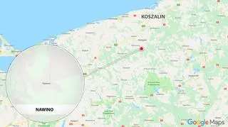 Do wypadku doszło w okolicach miejscowości Nawino
