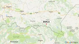 Do wypadku doszło w pobliżu miejscowości Dukla (Podkarpacie)