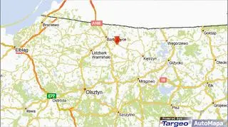 Do wypadku doszło w rejonie wsi Matyjaszki