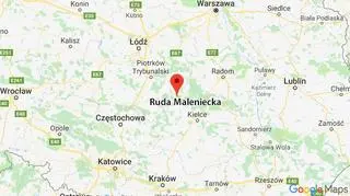 Do wypadku doszło w Rudzie Malenieckiej