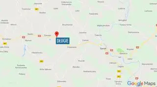 Do wypadku doszło w sobotę po południu na drodze krajowej nr 28 w miejscowości Długie