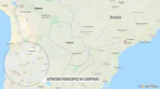 Do zdarzenia doszło na lotnisku Viracopos w mieście Campinas, niedaleko Sao Paulo
