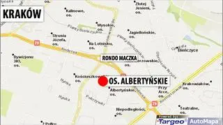Do zdarzenia doszło na osiedlu Albertyńskim