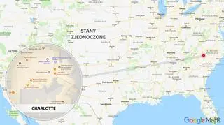 Do zdarzenia doszło w Charlotte w Karolinie Północnej