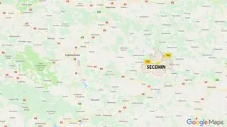 Do zdarzenia doszło w miejscowości Secemin (woj. świętokrzyskie) 