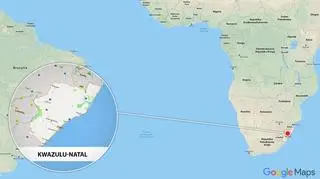Do zdarzenia doszło w zachodniej prowincji KwaZulu-Natal 