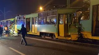 Do zderzenia doszło na ulicy Grunwaldzkiej w Poznaniu