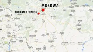 Do zderzenia doszło około 70 km od Moskwy
