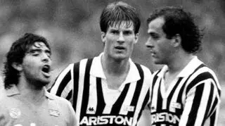 Dokument o Juventusie w 75 proc. będzie się składał z archiwalnych zdjęć, takich jak m.in. to z Maradoną (grał wówczas w Napoli), Michaelem Laudrupem i Michelem Platinim