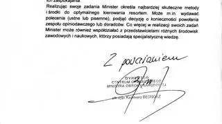 Dokument potwierdzający dostęp do dokumentacji postępowania na pozyskanie śmigłowców wielozadaniowych przez Berczyńskiego str. 2