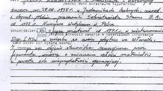 Dokument  z teczki abp Kowalczyka z www.isakowicz.pl