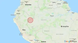 Dolina Javari znajduje się na pograniczu Brazylii i Peru