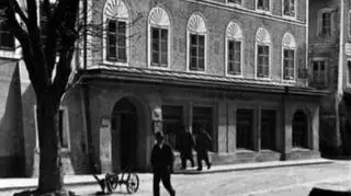 Dom w Braunau na zdjęciu z 1934 roku