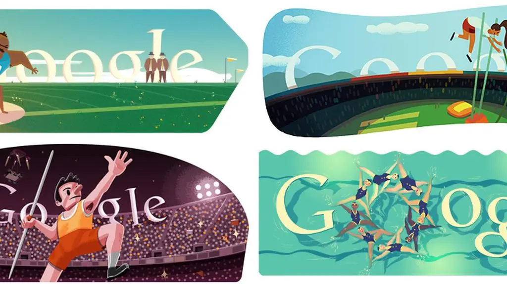 Doodle poświęcone igrzyskom w Londynie