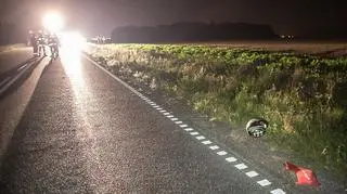 Droga była zablokowana