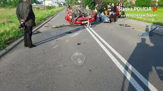 Droga była zablokowana