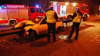 Droga była zablokowana 