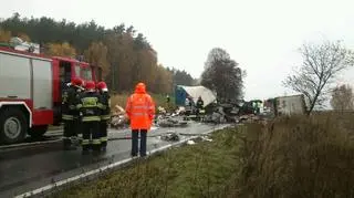 Droga jest całkowicie zablokowana