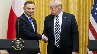 Duda spotkał się z Trumpem 18 września