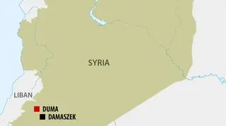 Duma leży 15 kilometrów od stolicy Syrii - Damaszku
