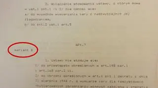 Dwa warianty zaproponowane przez ekspertów senackiej komisji