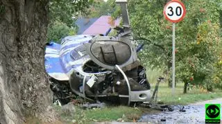 Dwie osoby ranne osoby zostały przewiezione do szpitala