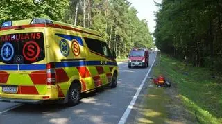 Dwie osoby trafiły do szpitala