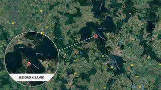 Dwie osoby wypadły z motorówki na jeziorze Kisajno 
