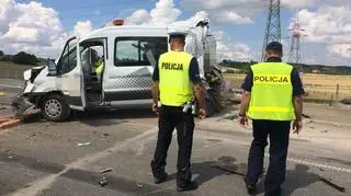 Dwóch drogowców zginęło na obwodnicy Suwałk