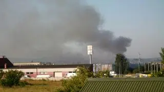 Dym widać z kilku kilometrów (int. Artur)