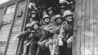 Dywizja w drodze na front