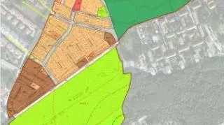 Działki o numerach 1/87 i 1/38 należą do planu zagospodarowania przestrzennego o nazwie "Polana Żywiecka"