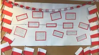 Dzieci z Bednarskiej Szkoły Podstawowej piszą o wolności