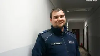 Dzielnicowy Kamil Tabiś