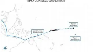 Earhart planowała lądować na wyspie Howland