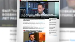 Eduard Matiucha udzielił wywiadu stacji telewizyjnej 1+1 