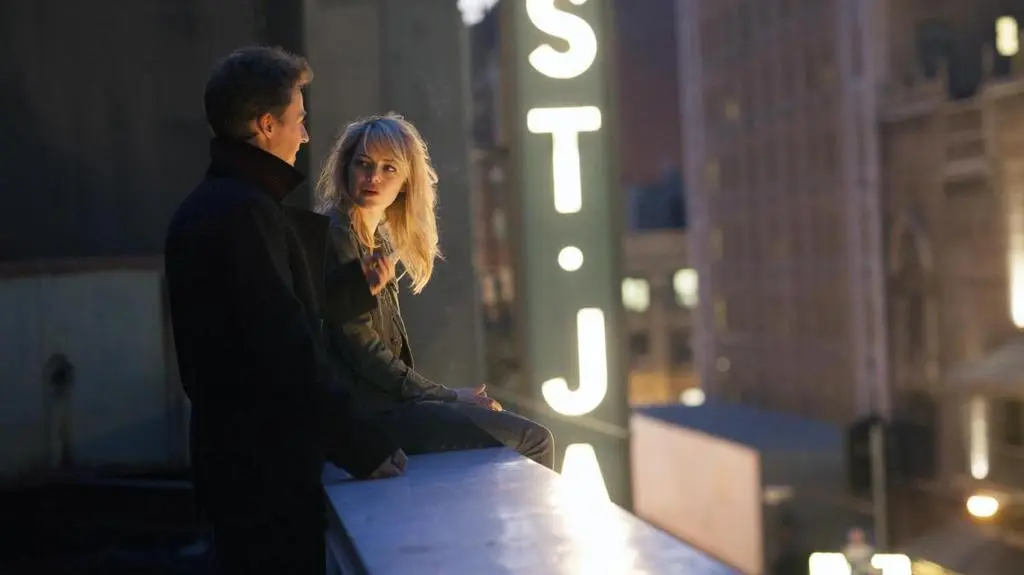 Edward Norton i Emma Stone