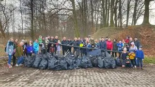 Efekty sprzątania w Darłowie