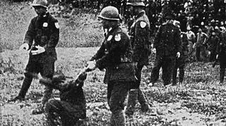 Egzekucja gen. Hisao Tani współodpowiedzialnego za masakrę w Nankinie