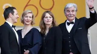Ekipa filmu "Toni Erdmann"-reżyser Maren Ade druga od prawej