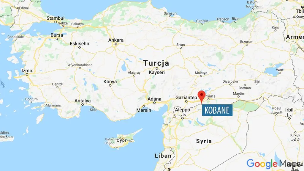 Eksplozje w pobliżu bazy USA w Kobane