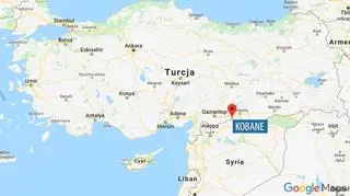 Eksplozje w pobliżu bazy USA w Kobane