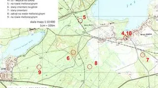 Ełcka Zmarzlina - znów mapa 1:10 000