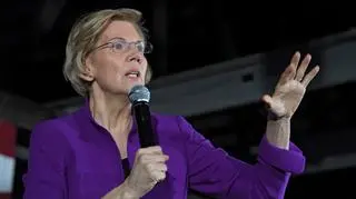 Elizabeth Warren wyprzedziła w sondażach swojego konkurenta Bidena